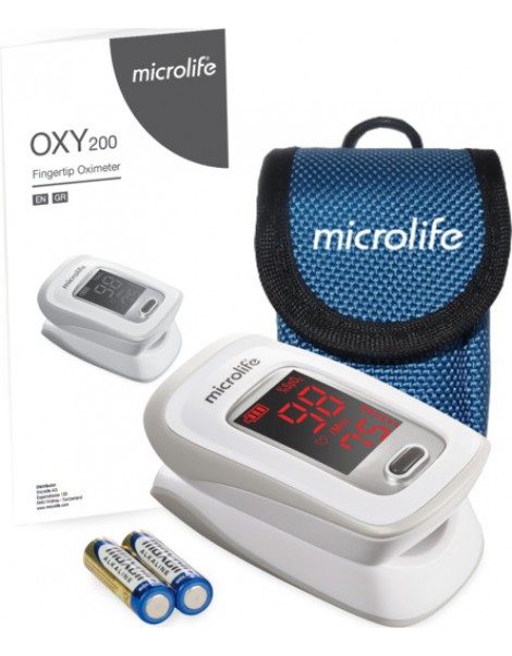 Microlife Παλμικό Οξύμετρο Δακτύλου Oxy 200