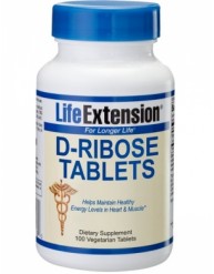 LIFE EXTENSION D-RIBOSE 100 TABS